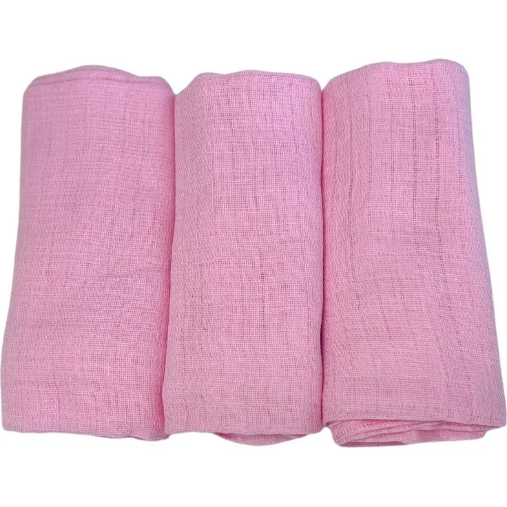 Babymajawelt Spucktuch Baby Mullwindeln 70 x 80 cm, 3er Pack, Mulltücher Schmusetücher, (3-tlg), Made in EU, besonders weich, Halstuch, Sabbertuch