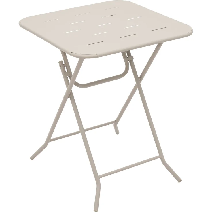 Outdoor 3-Piece Foldable Bistro Set, E coating Folding Outdoor Patio Furniture Sets, 2 Chairs and 1 Table, Weather-Resistant Outdoor/Indoor Conversation Set for Patio,Beige – Bild 9