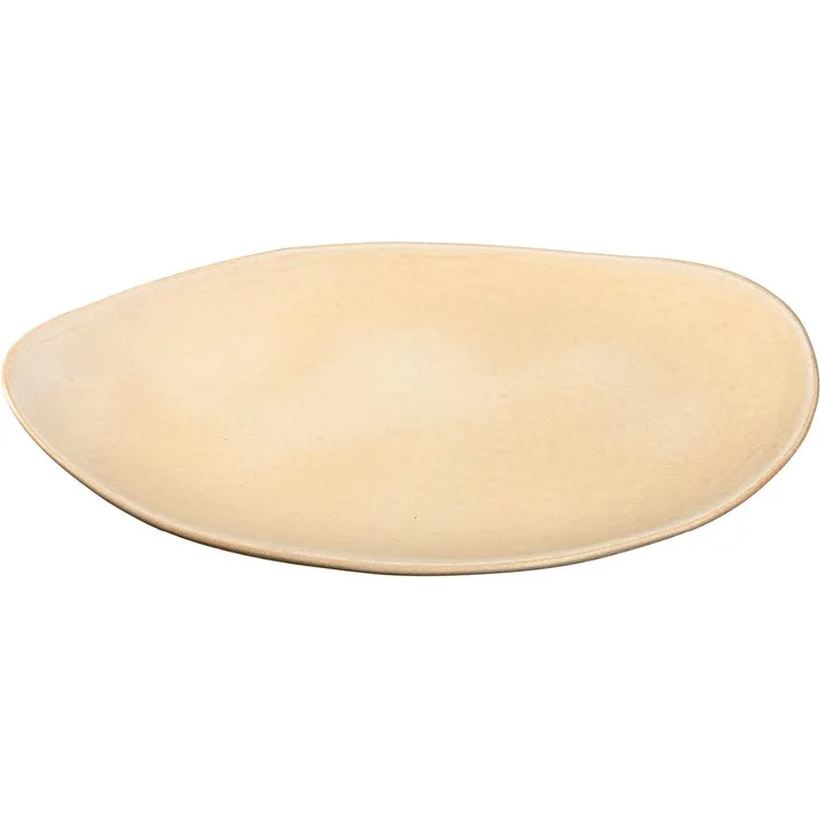 Leonardo Keramikteller NOLI, Speiseteller, Teller, Keramik, Beige, 30x21 cm, 054642
