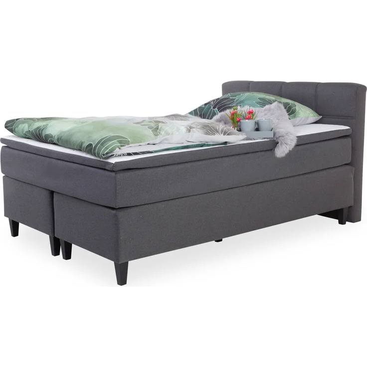 BX 2520 Surrey Boxspringbett StoffHolzwerkstoff – Bild 1