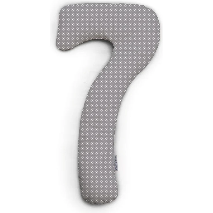 Theraline my7 Seitenschläferkissen 150x80 cm Punkte grau – Bild 1