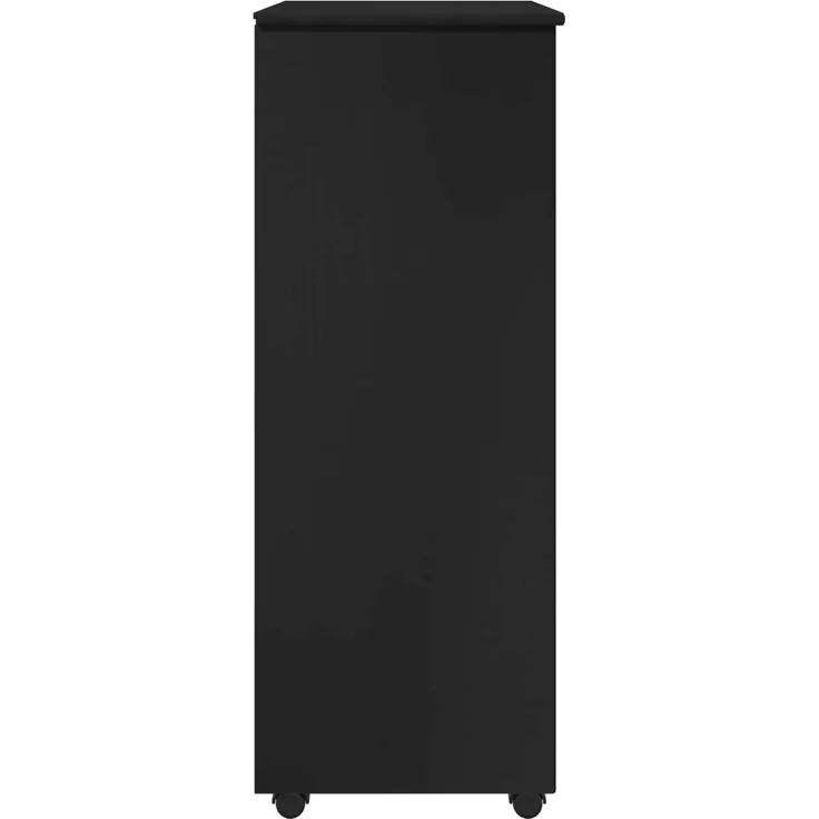 vidaXL Rollschrank MOSS 53 x 39 x 103 cm Massivholz Kiefer Schwarz 42028371 – Bild 6