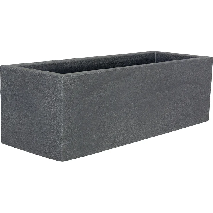 Geli Pflanztopf Kubus 80 x 30 x 27 cm anthrazit – Bild 1