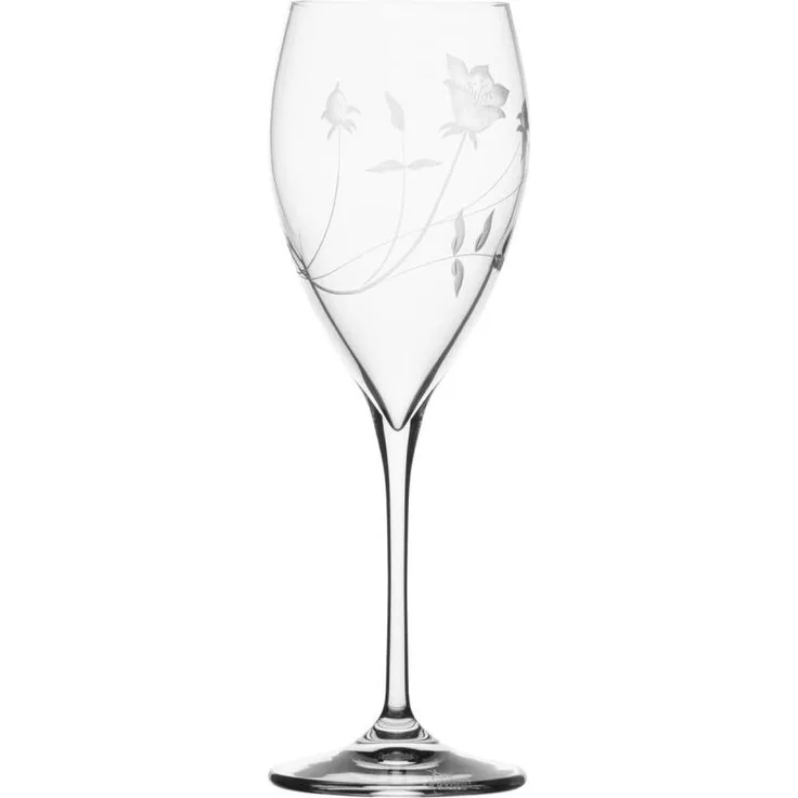 Rotweinglas Kristall Liane clear (23,0 cm)