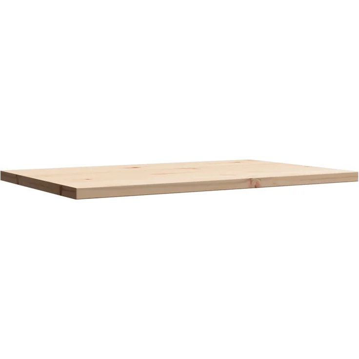 vidaXL Tischplatte 80x50x2,5 cm Rechteckig Massivholz Kiefer 847427 – Bild 3