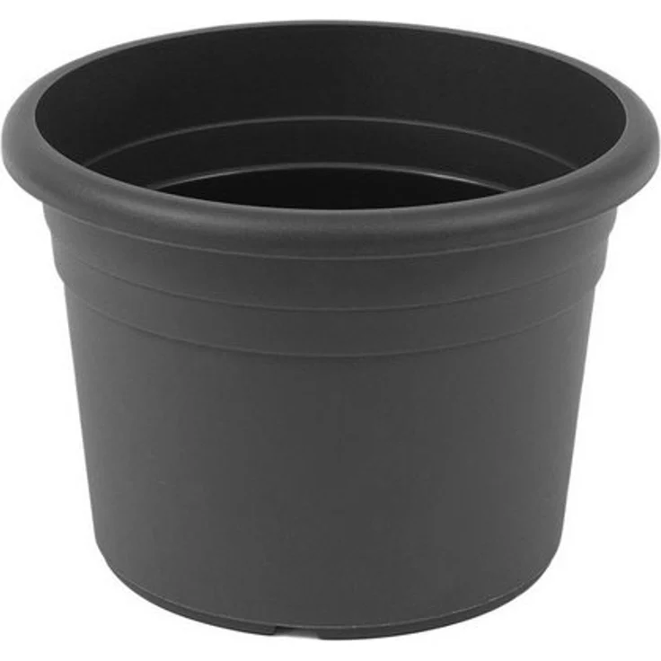 HAC24 Blumentopf Pflanztopf Pflanzgefäß Blumenkübel Pflanzcontainer Pflanzkübel (1 St), Kunstoff Rund Ø 60 cm Anthrazit – Bild 2