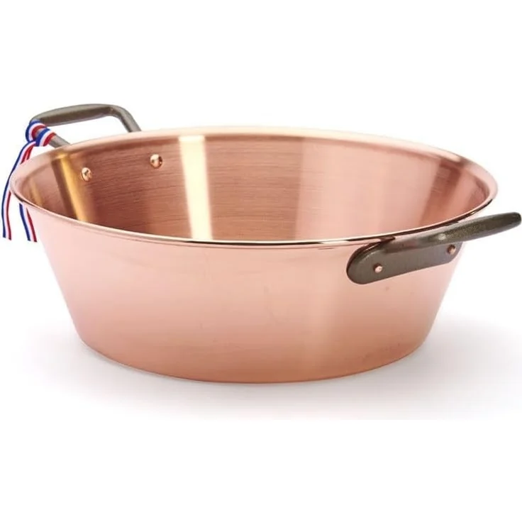 De Buyer inocuivre Marmeladen -topf Kupfer glatt 38cm 9 Liter – Bild 2