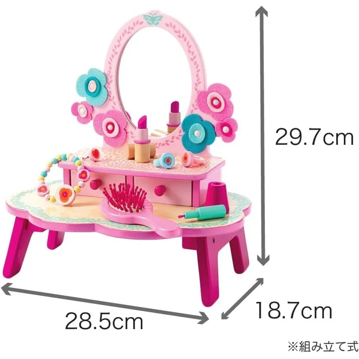 ROLLENSPIEL FLORA SCHMINKTISCH FLORA DRESSING TABLE VON DJECO – Bild 8