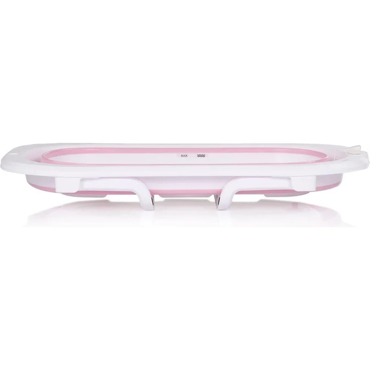 Chipolino Babywanne, Wickeltisch 2 in 1 Sonata Ständer faltbar Thermometer 11 kg rosa – Bild 5