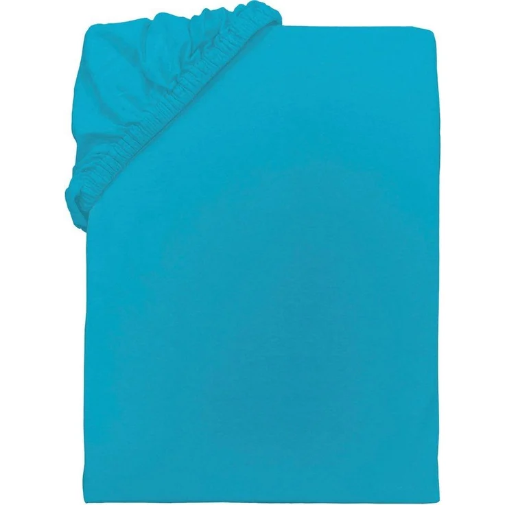 TOM TAILOR HOME Spannbettlaken Tom Tailor Jersey, Jersey, Gummizug: rundum, (1 Stück), ab Größe 90x200 cm, Laken in hochwertiger Jersey Qualität