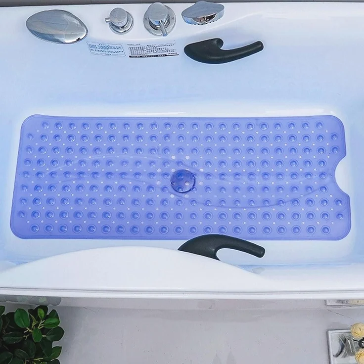 Badematte mit Rutschschutz für Wanne und Dusche – Bild 7