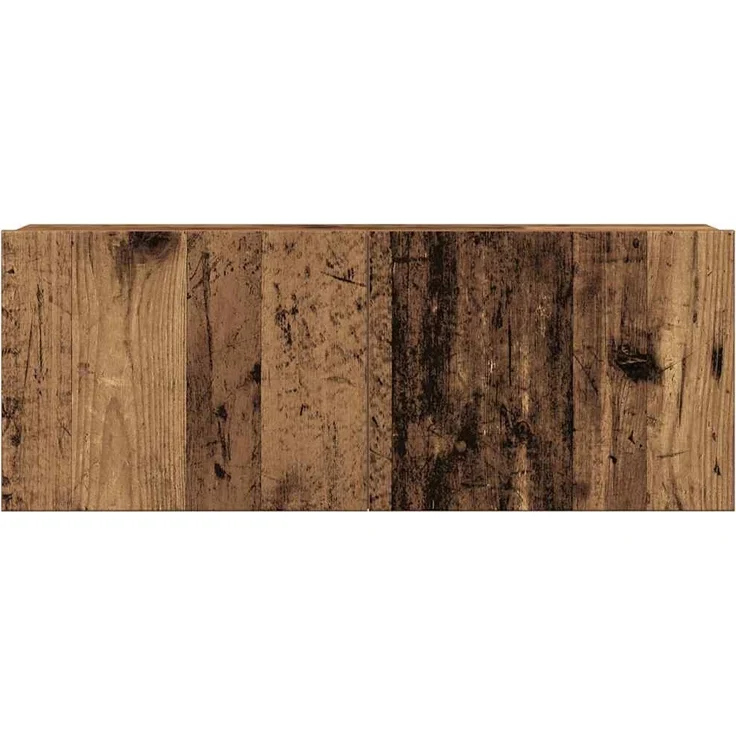 vidaXL 6-tlg. TV-Schrank-Set Wandmontage Altholz-Optik Holzwerkstoff 3329149 – Bild 6