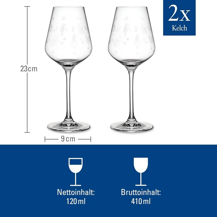 Villeroy & Boch Toy's Delight Weißweinglas 380 ml 2er Set – Bild 4