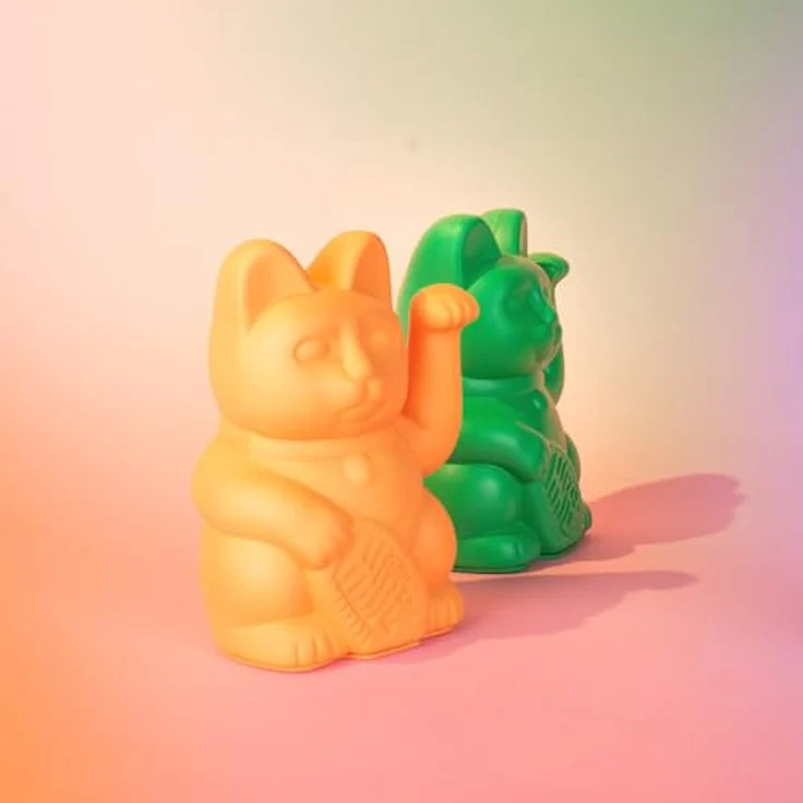 Donkey Winkekatze Lucky Cat Peach – Bild 5