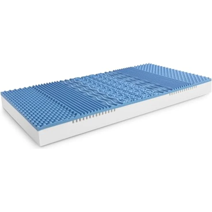 7 Zonen Viskoelastik-Matratze Sleezzz Smart 120 x 200 cm, Höhe 18 cm, Härtegrad H3 mit Air Memoryschaum – Bild 7