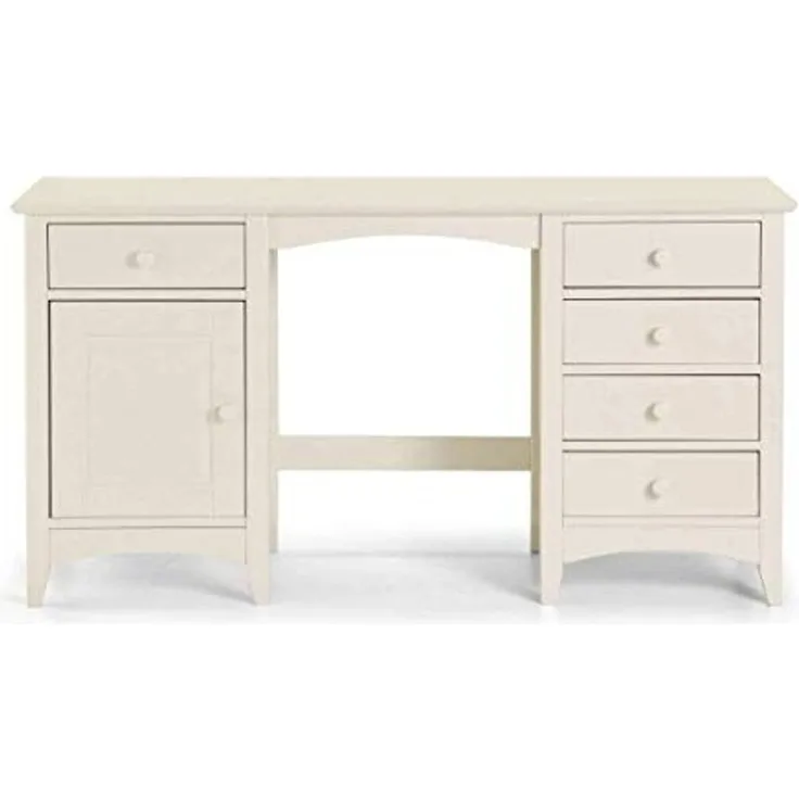 Julian Bowen Cameo Frisiertisch, Steinweiß