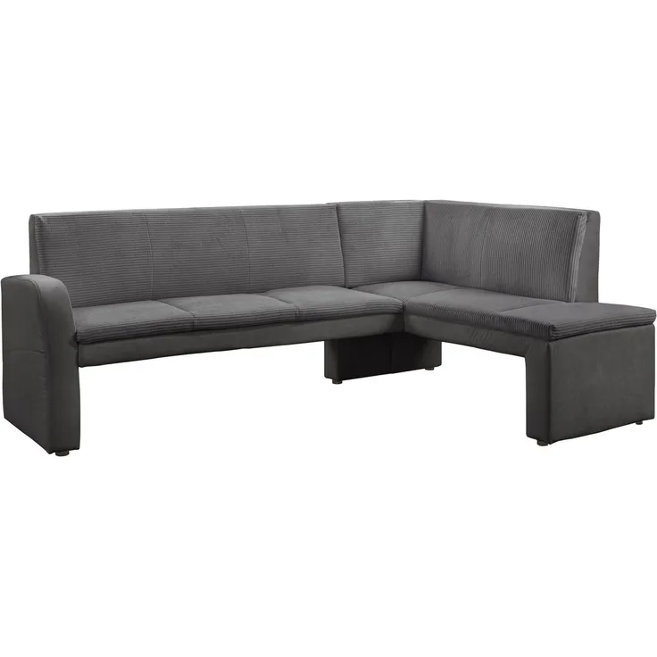 exxpo - sofa fashion Eckbank Cortado, elegant und modern mit hohem Sitzkomfort, hohe Bodenfreiheit, schöne Detailverarbeitung, wahlweise Lederbezug