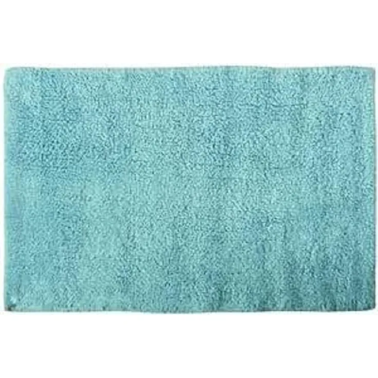 Badteppich Blau Baumwolle
