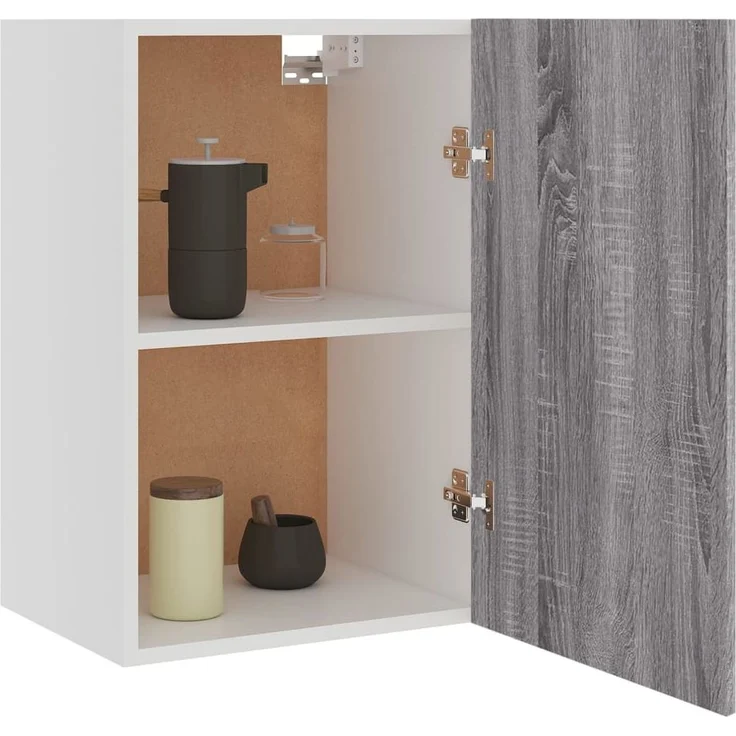 vidaXL Hängeschrank Lyon Grau Sonoma 39,5x31x60 cm Holzwerkstoff 826349 – Bild 3