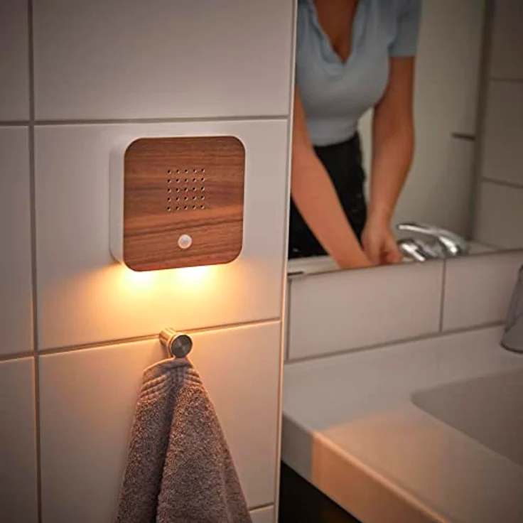 Northpoint LED Dekolicht Naturgeräuschebox Vogelzwitscher Bewegungsmelder Licht Aufladbar – Bild 5