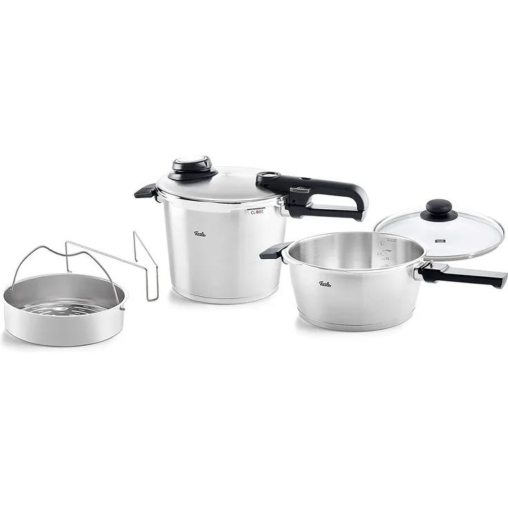Fissler Vitavit® Premium Schnellkochtopf-Set 2-tlg. 22 cm / 6,0 + 2,5 Liter
