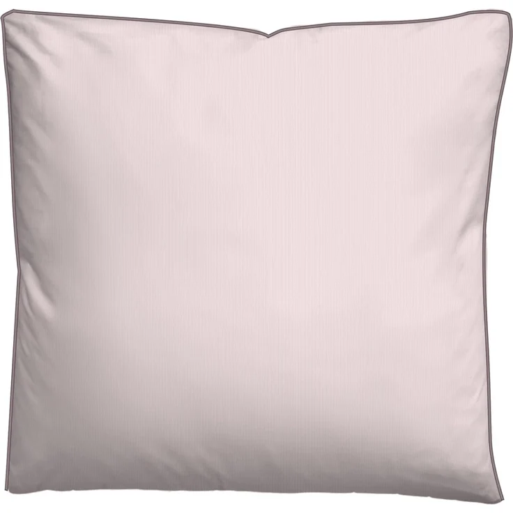 biberna Mako-Satin Bettwäsche 0615211 FEINE STREIFEN, rose, 1x 155x220 cm + 1x 80x80 cm – Bild 4