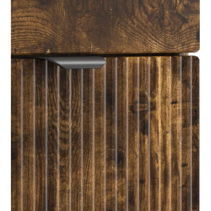 vidaXL Waschbeckenschrank Geräucherte Eiche 54 x 41 x 100 cm 3404209 – Bild 9
