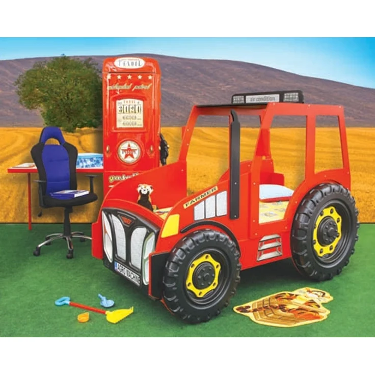 Kinderbett Traktor Rot – Spielspaß trifft auf Komfort – Bild 6