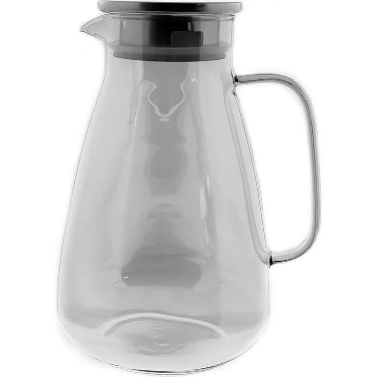 7-tlg. Karaffen-Set aus Glas - 1,95 L Karaffe & 6 Gläsern - 330 ml – Bild 2