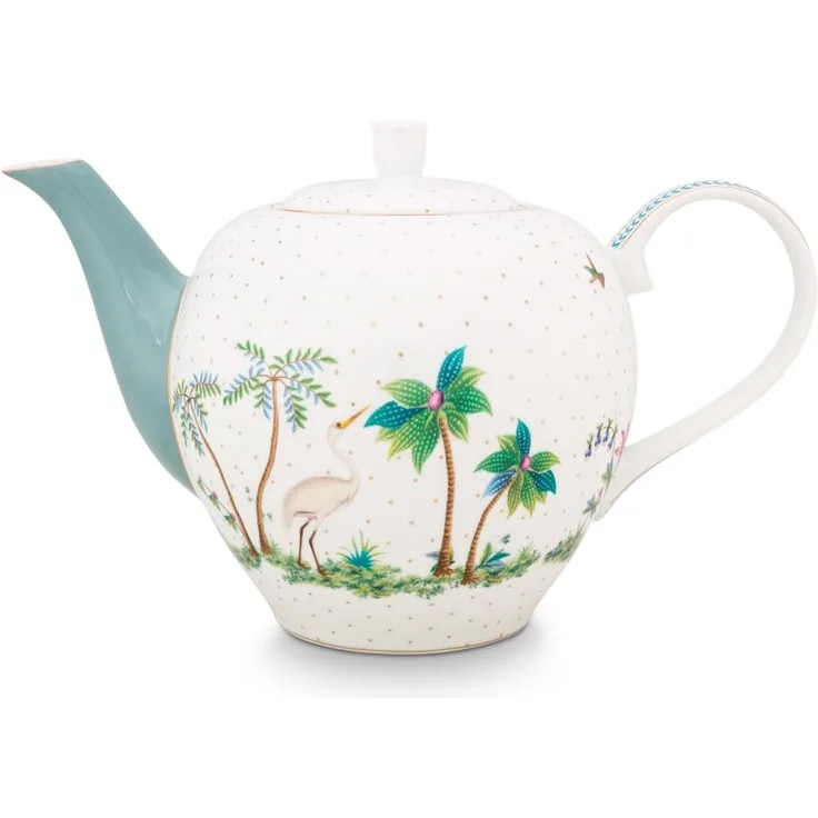 PIP STUDIO Jolie Dots Gold Teekanne gross 1,6 l
