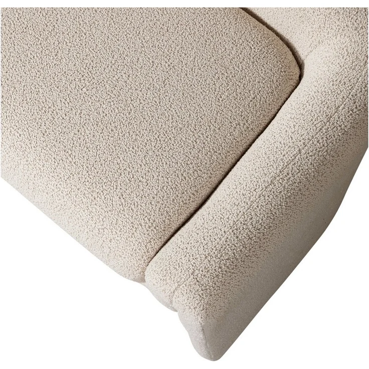 BePureHome Bank Zone aus Webstoff, Beige, 160 x 52 x 60 cm – Bild 3