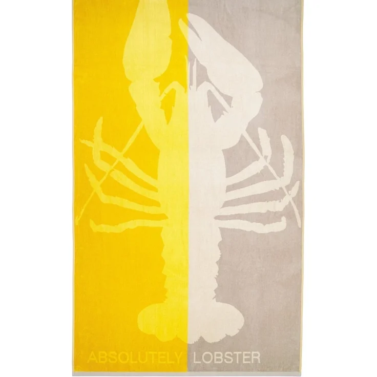 Vossen Strandtücher Absolutely Lobster, 100% Baumwolle – Bild 2