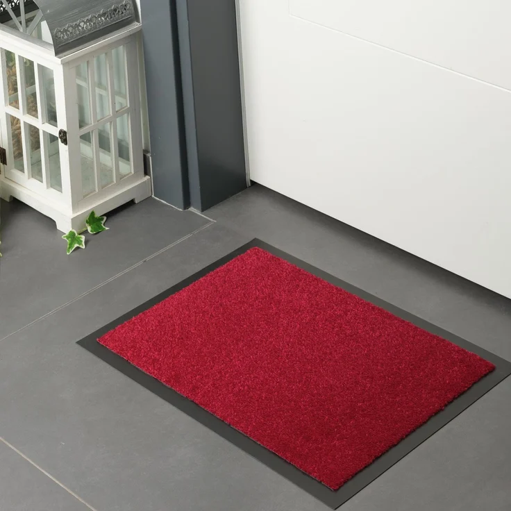 Furni24 Fußmatte - Rot, 40 x 60 cm – Bild 3