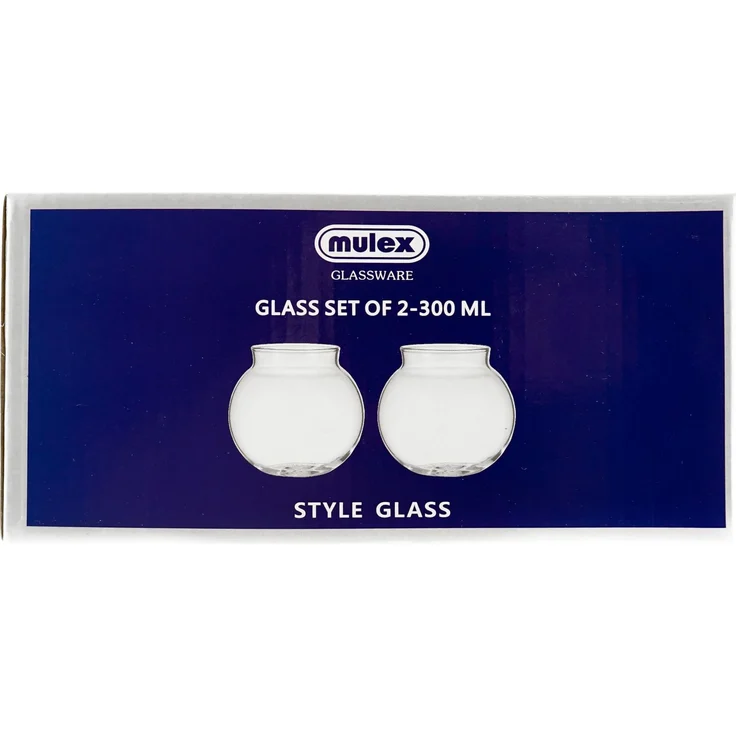Elegantes 8er Gläser-Set in Bubble-Design Hitzebeständig aus Borosilikatglas - 350ml – Bild 5