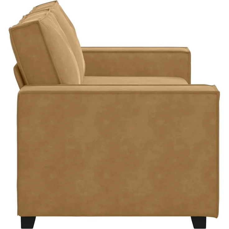 vidaXL 2-Sitzer-Sofa Braun 180x78x84 cm Samt 4105027 – Bild 4