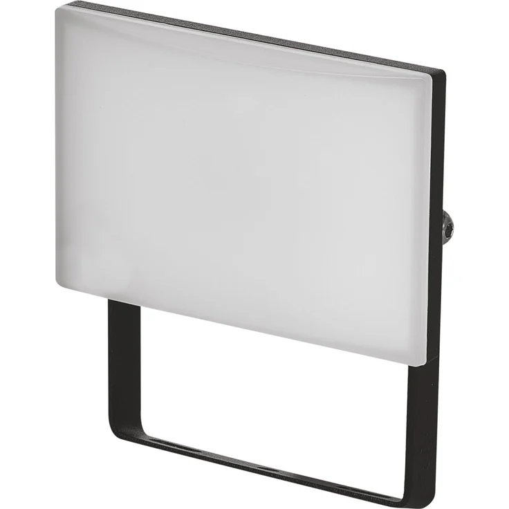 EMOS - LED-Strahler Tambo - ultradünnes Aluminium Flutlicht - wasserdicht - neutralweiß (4000 K) - 1000 lm - 10 W - Lebensdauer 25 000 Std. - Abstrahlwinkel 120° - für Außenbereich - schwarz