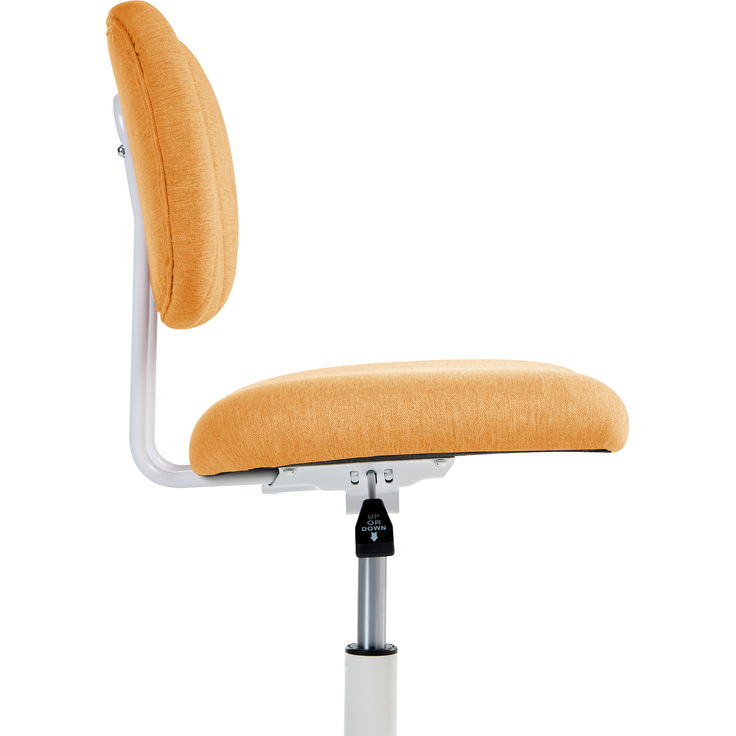Schreibtischstuhl BUBBLY Stoff Orange – Bild 6