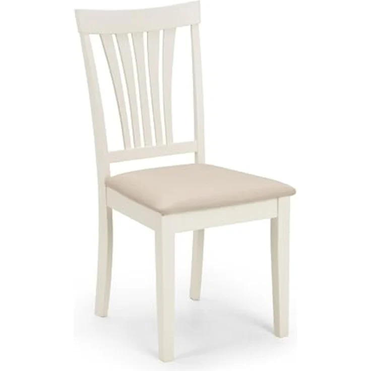 Julian Bowen 2er-Set Stanmore-Stühle, Elfenbein – Bild 5