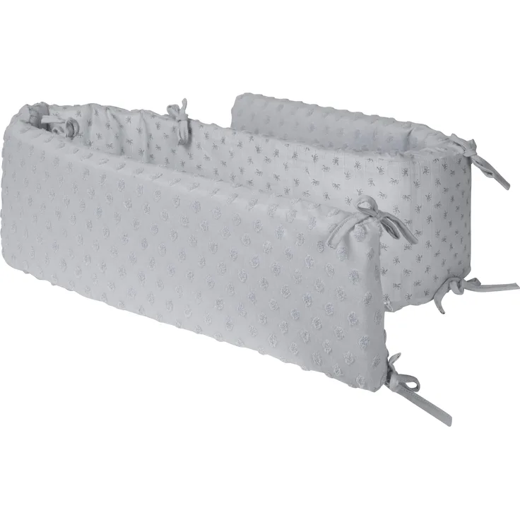 roba Nestchen 'Lil Planet' - Babynest für Babybetten 60 x 120 - 70 x 140 cm - Grau