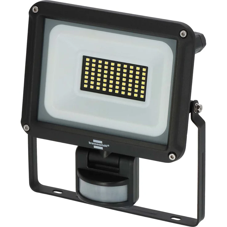 Brennenstuhl LED Strahler JARO 4060 P (LED Wandstrahler für außen IP65, 30W, 3450lm, 6500K, mit Bewegungsmelder und Dämmerungssensor) – Bild 3