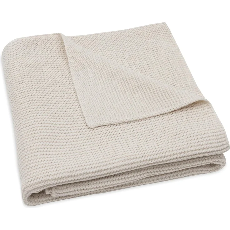 Jollein Babydecke - Basic Knit - 75 x 100 cm - Oat – Bild 4