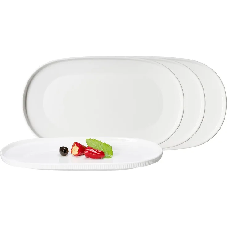 Ritzenhoff & Breker Kelly Servierplatte oval 33x19 cm 4er Set