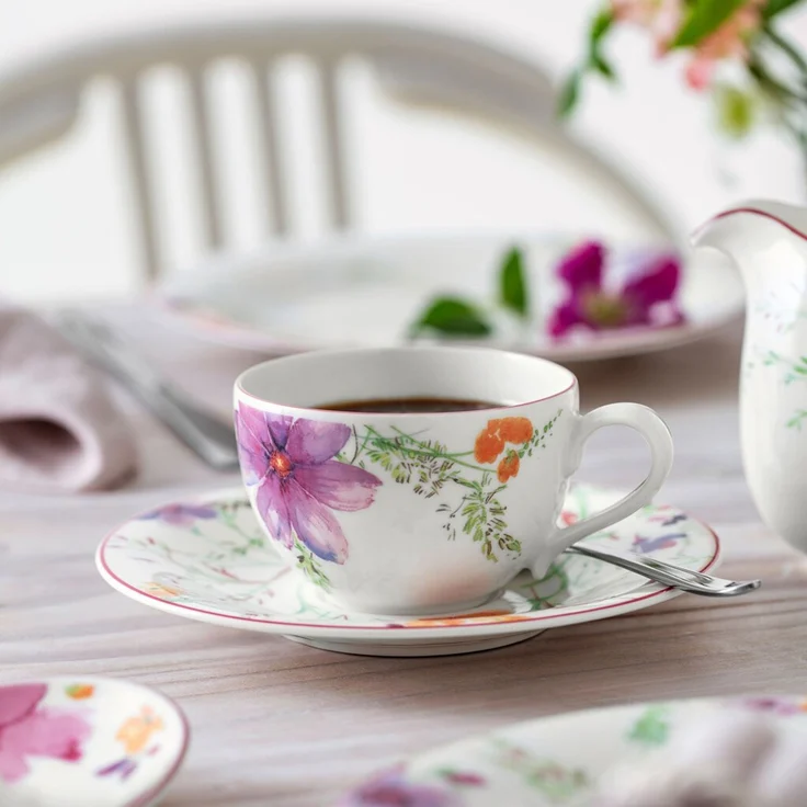 Villeroy & Boch Mariefleur Basic Kaffeeuntertasse – Bild 8