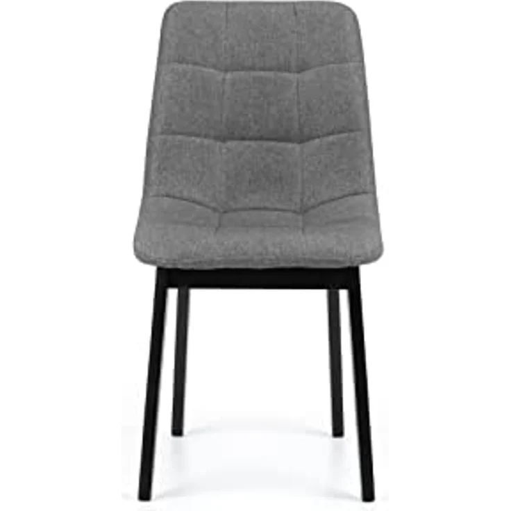 Julian Bowen Hayden Esszimmerstühle mit Paneelen, Grau, 4er-Set – Bild 3