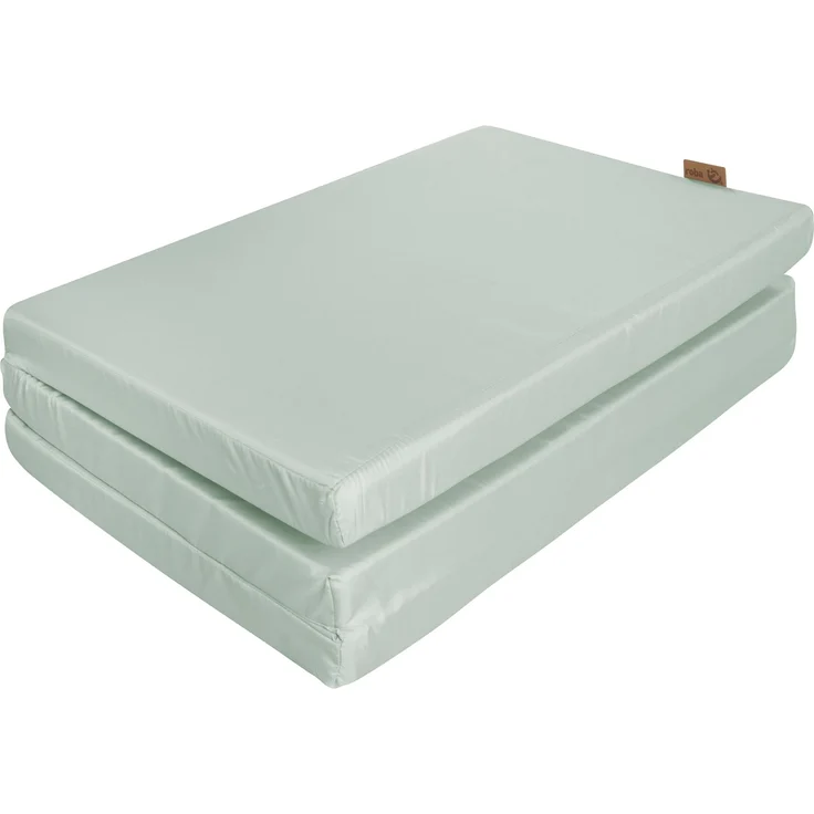 roba Reisebettmatratze 60 x 120 cm 'roba Style frosty green' inkl. Tragetasche – Bild 4