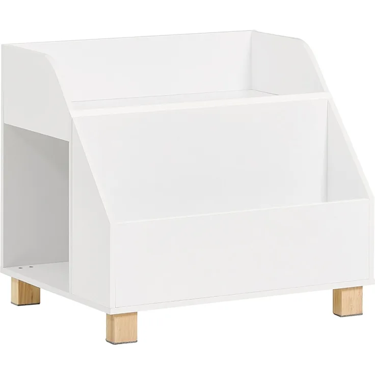 SoBuy KMB54-W Kinderregal, MDF, Lackiert, Weiß, 60 x 53 x 48 cm