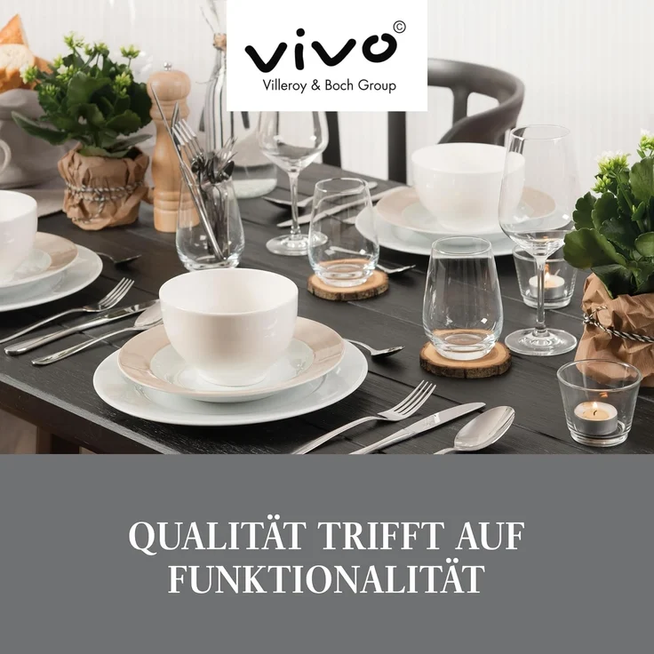 vivo | Villeroy & Boch Group Basic White Müslischale ø 12 cm 6er Set – Bild 6