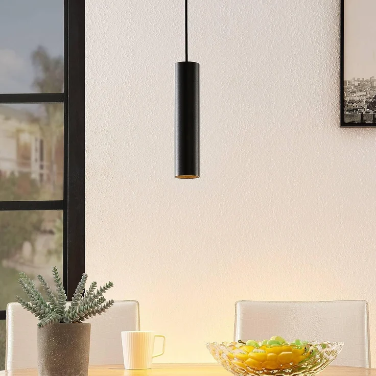 Arcchio Hängeleuchte Ejona, Metall, Schwarz IP20, 1 x 8 W LED – Bild 3