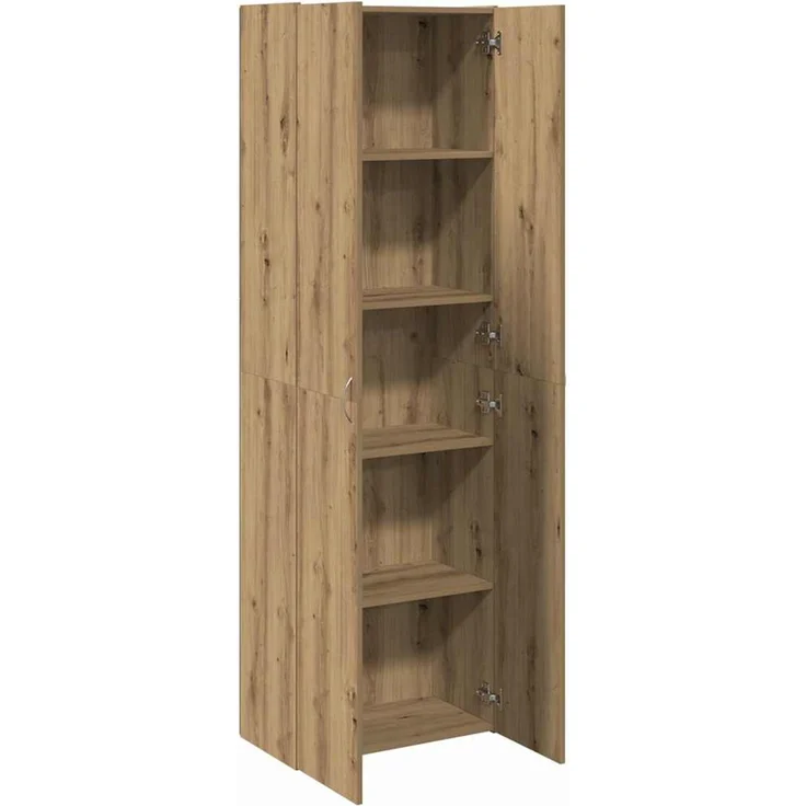 vidaXL Highboard Artisan-Eiche 60x32x190 cm Holzwerkstoff 3318715 – Bild 6