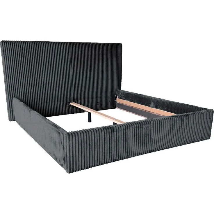 OTTO home Polsterbett AVVRA in der Größe 180x200 cm, mit Breitcord bezogen, wahlweise mit Lattenrost und King-Matratze (28cm) – Bild 3
